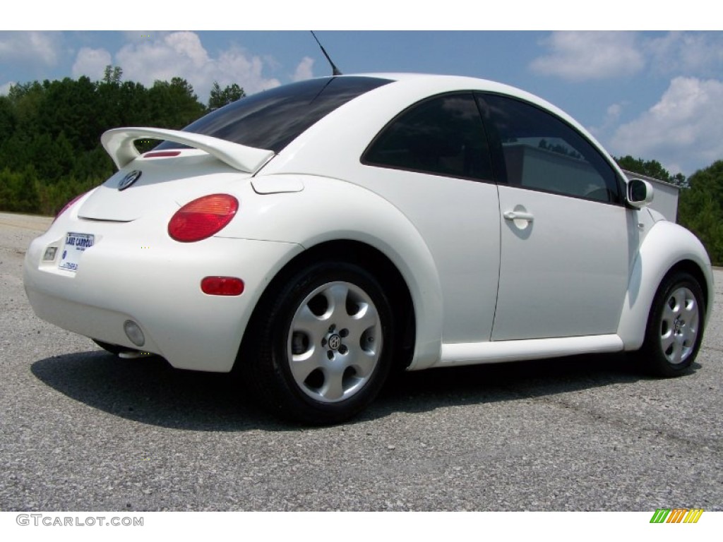 2002 New Beetle GLS Coupe - White / Cream Beige photo #3