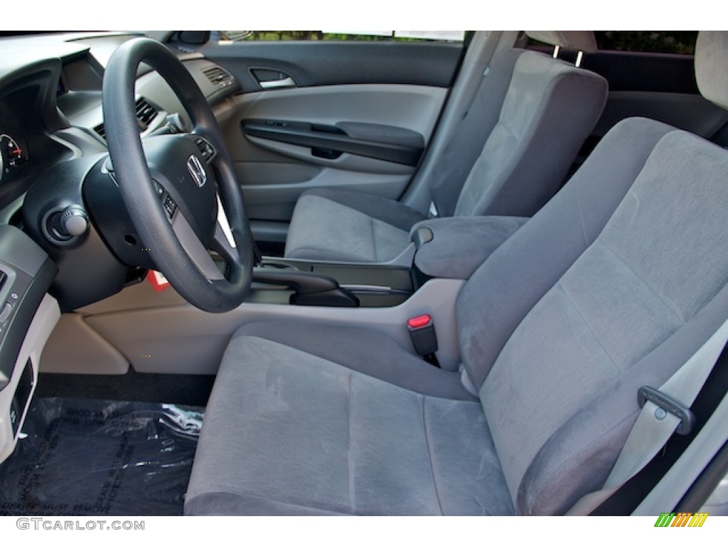 Black Interior 2009 Honda Accord LX-P Sedan Photo #63964678