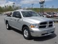 2011 Bright Silver Metallic Dodge Ram 1500 SLT Quad Cab 4x4  photo #7