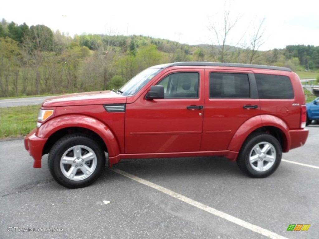Inferno Red Crystal Pearl 2011 Dodge Nitro SXT 4x4 Exterior Photo #63965040