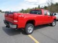 2012 Fire Red GMC Sierra 2500HD Extended Cab 4x4  photo #3