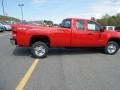 2012 Fire Red GMC Sierra 2500HD Extended Cab 4x4  photo #4
