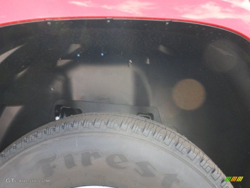 2012 Sierra 2500HD Extended Cab 4x4 - Fire Red / Dark Titanium photo #10