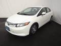 2012 Taffeta White Honda Civic Hybrid Sedan  photo #3