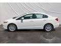 Taffeta White 2012 Honda Civic EX Sedan Exterior