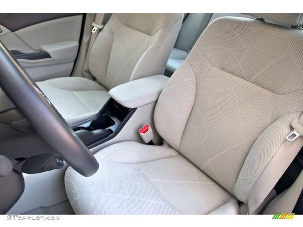 Stone Interior 2012 Honda Civic EX Sedan Photo #63965902