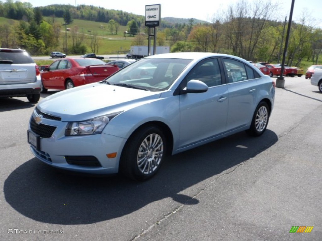 2012 Cruze Eco - Ice Blue Metallic / Medium Titanium photo #1