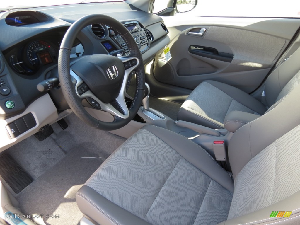 Gray Interior 2012 Honda Insight EX Hybrid Photo #63966517
