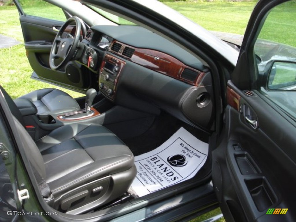 2010 Impala LTZ - Cyber Gray Metallic / Ebony photo #17