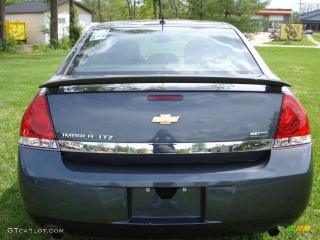 2010 Impala LTZ - Cyber Gray Metallic / Ebony photo #36