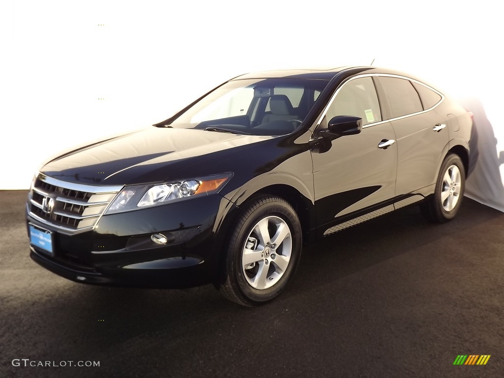 Crystal Black Pearl 2012 Honda Accord Crosstour EX Exterior Photo #63967345