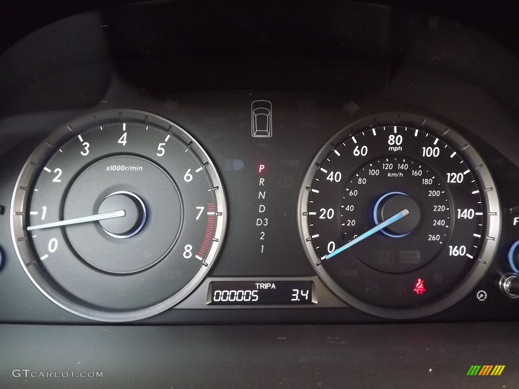 2012 Honda Accord Crosstour EX Gauges Photo #63967414