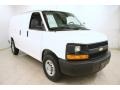 Summit White 2012 Chevrolet Express 2500 Cargo Van Exterior