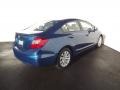 2012 Dyno Blue Pearl Honda Civic EX Sedan  photo #4