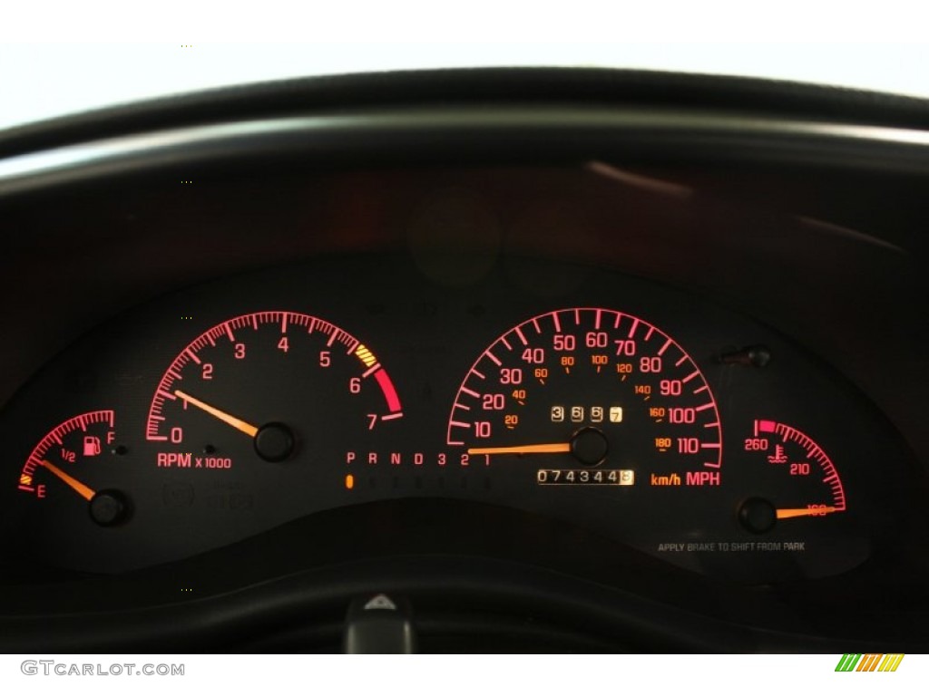2003 Pontiac Grand Prix GTP Sedan Gauges Photo #63968414