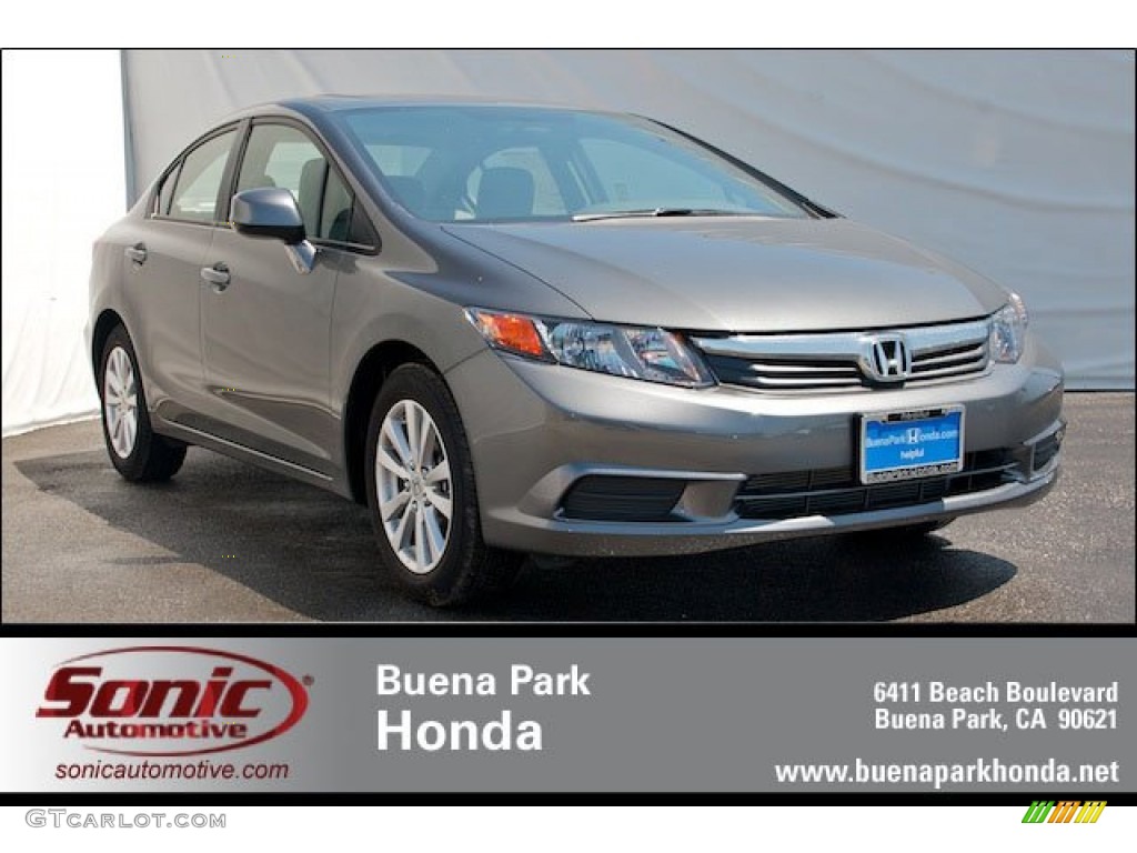 Polished Metal Metallic Honda Civic