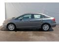 2012 Polished Metal Metallic Honda Civic EX Sedan  photo #4