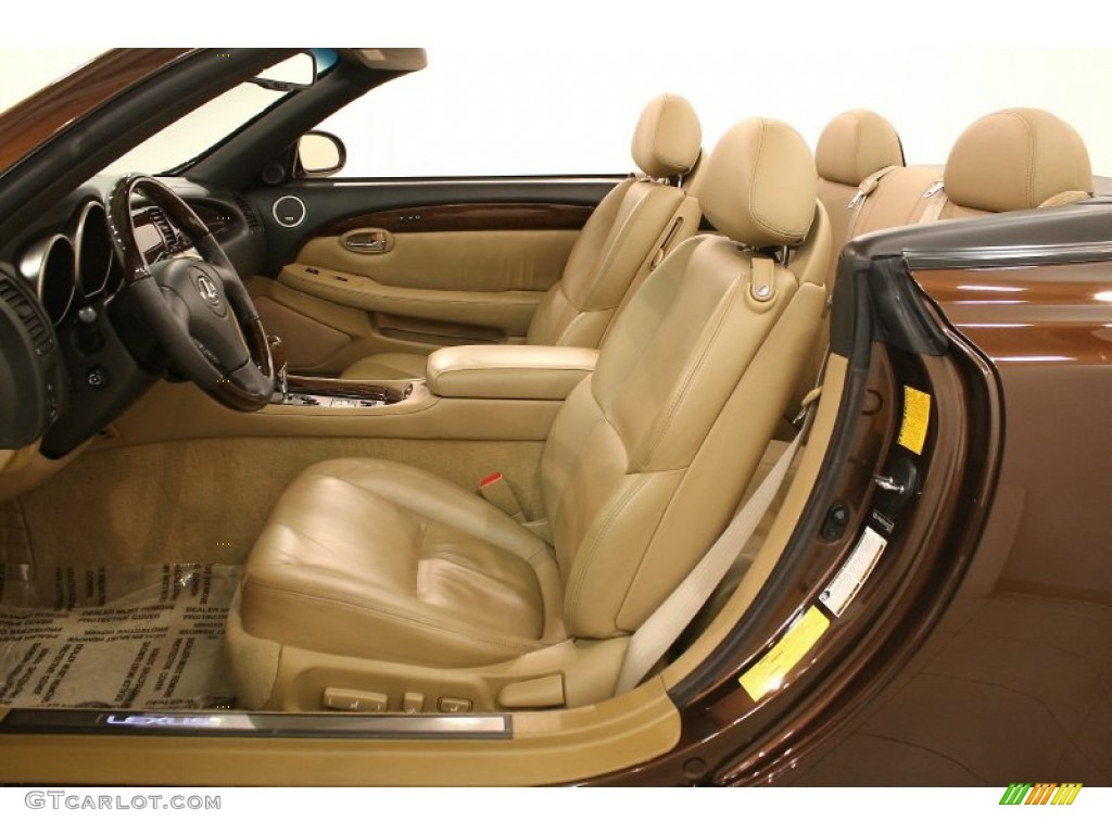 Camel Interior 2006 Lexus SC 430 Pebble Beach Edition Photo #63968846