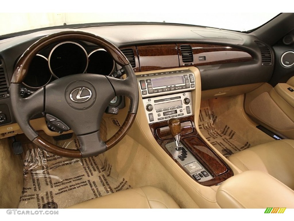 2006 Lexus SC 430 Pebble Beach Edition Camel Dashboard Photo #63968855