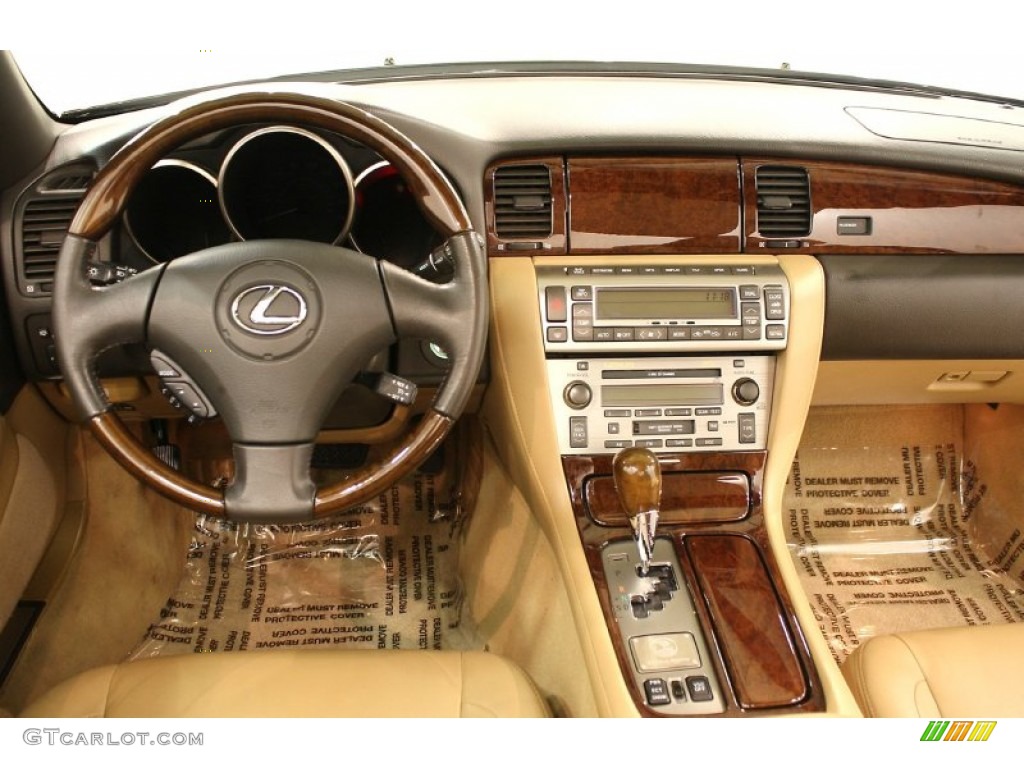 2006 Lexus SC 430 Pebble Beach Edition Camel Dashboard Photo #63968969