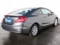 Polished Metal Metallic - Civic EX Coupe Photo No. 4