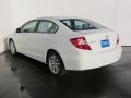 2012 Taffeta White Honda Civic EX Sedan  photo #6