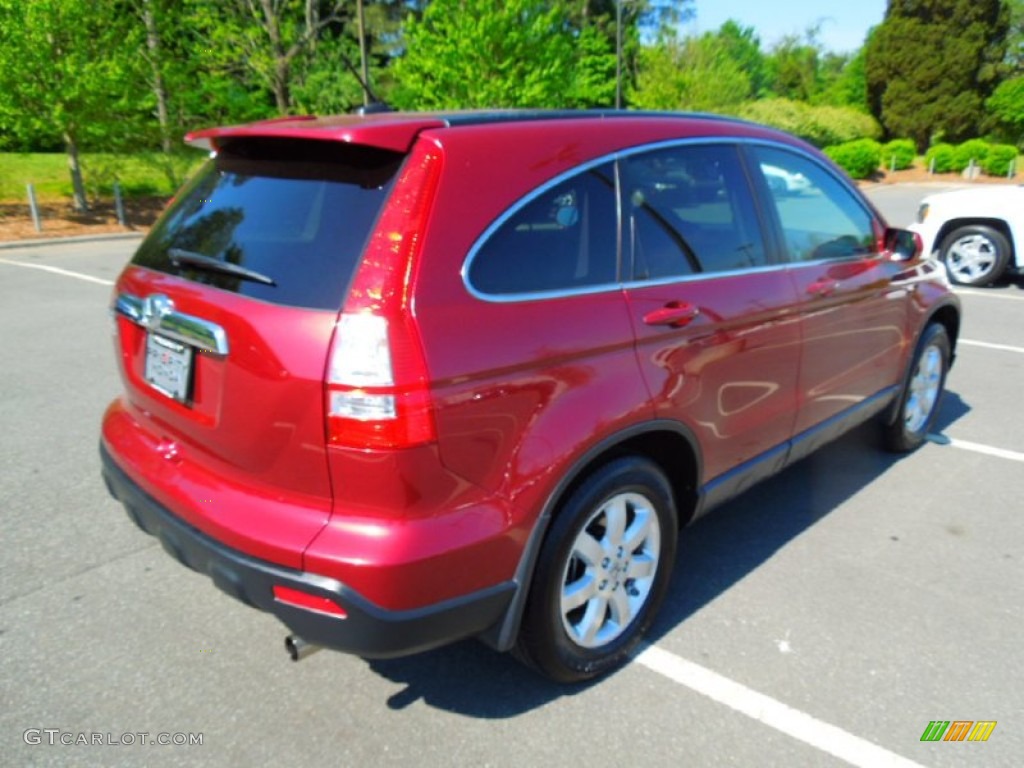 2007 CR-V EX-L - Tango Red Pearl / Gray photo #5