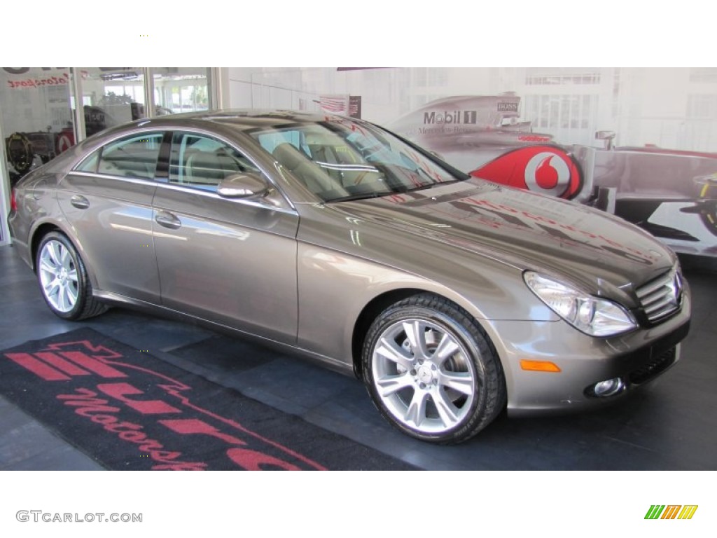 2006 CLS 500 - Indium Grey Metallic / Cashmere Beige photo #1