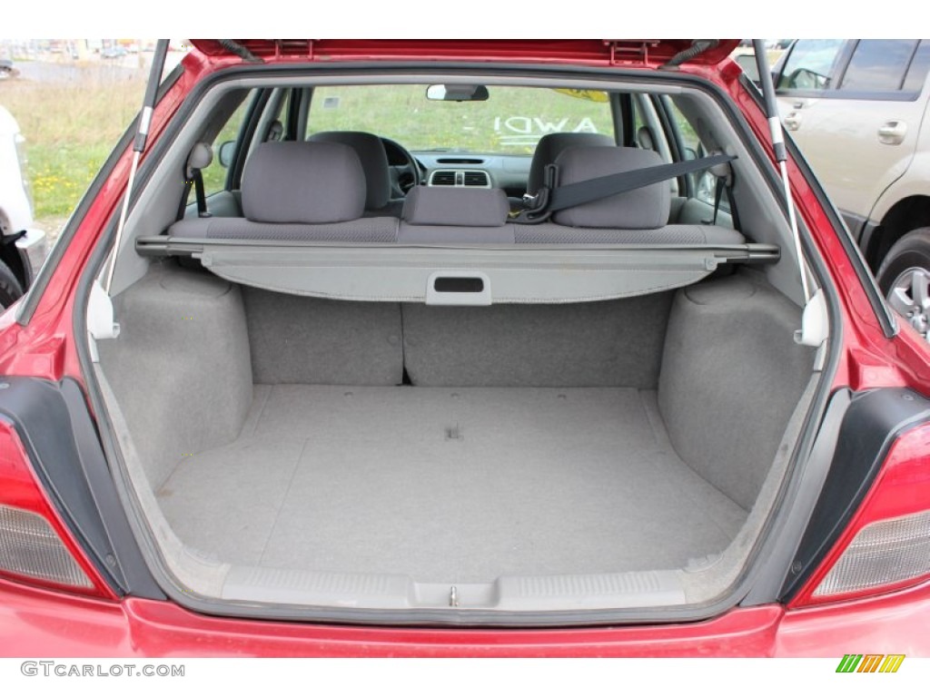 2002 Impreza TS Wagon - Sedona Red Pearl / Gray photo #11