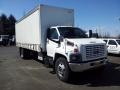 Front 3/4 View of 2005 C Series Topkick C6500 Regular Cab Commerical Moving Truck