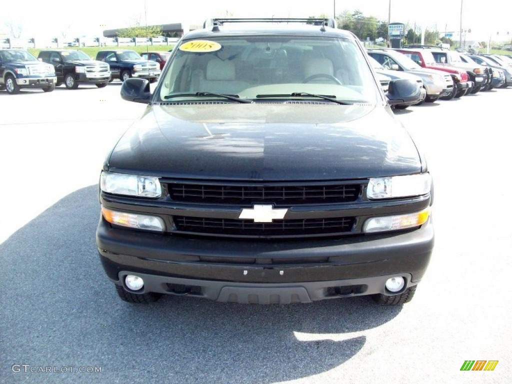 2005 Tahoe Z71 4x4 - Black / Tan/Neutral photo #14