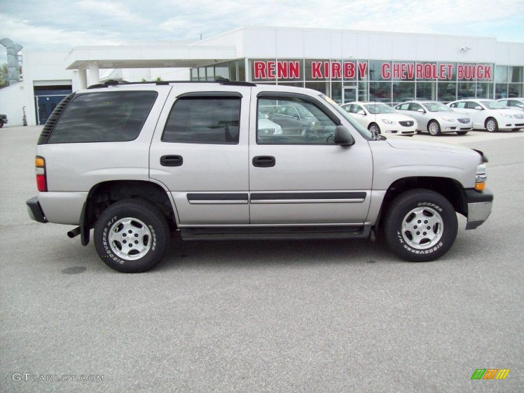 2004 Tahoe LS 4x4 - Silver Birch Metallic / Gray/Dark Charcoal photo #3