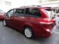 2011 Salsa Red Pearl Toyota Sienna LE AWD  photo #2