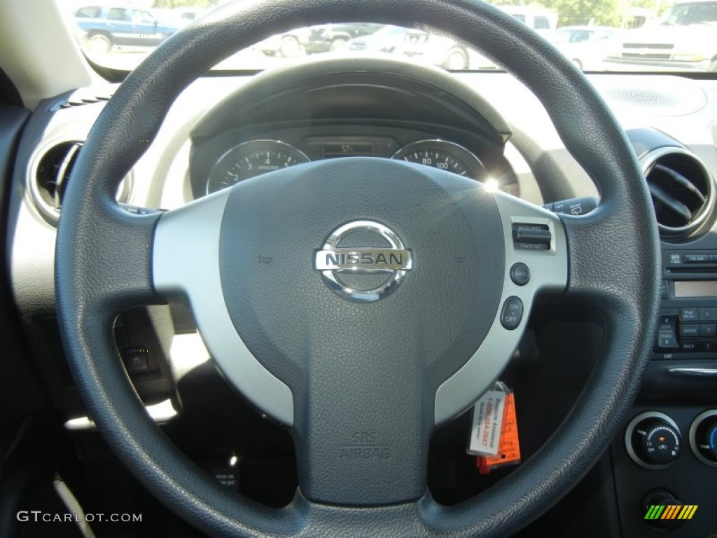 2011 Rogue S - Platinum Graphite / Gray photo #14