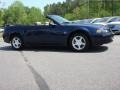 2003 True Blue Metallic Ford Mustang V6 Convertible  photo #7