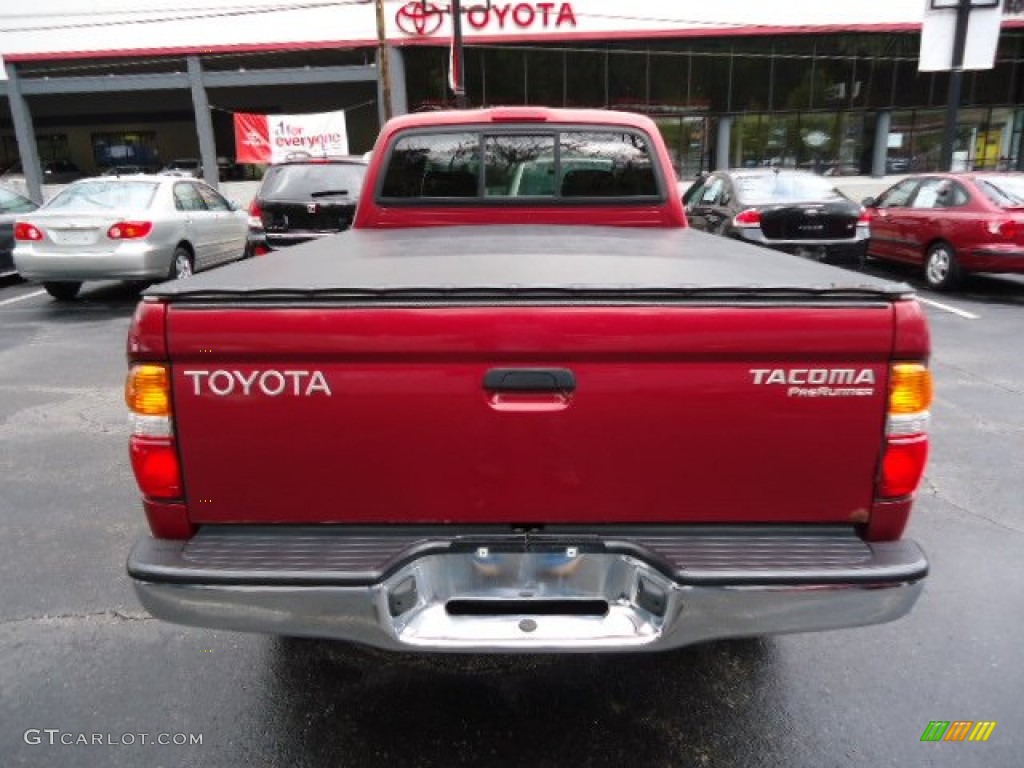 2001 Tacoma TRD Xtracab 4x4 - Impulse Red Pearl / Oak Beige photo #3