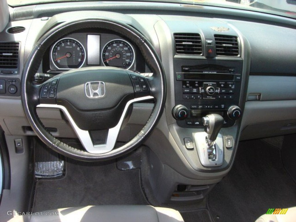2011 CR-V EX-L - Glacier Blue Metallic / Gray photo #12