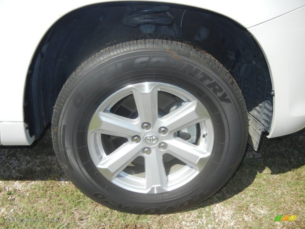 2010 Highlander V6 - Blizzard White Pearl / Sand Beige photo #26