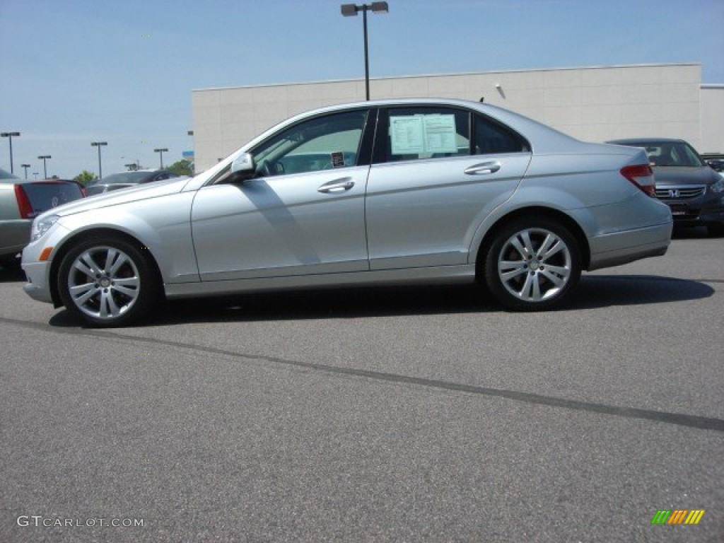 Iridium Silver Metallic 2008 Mercedes-Benz C 300 Luxury Exterior Photo #63979887