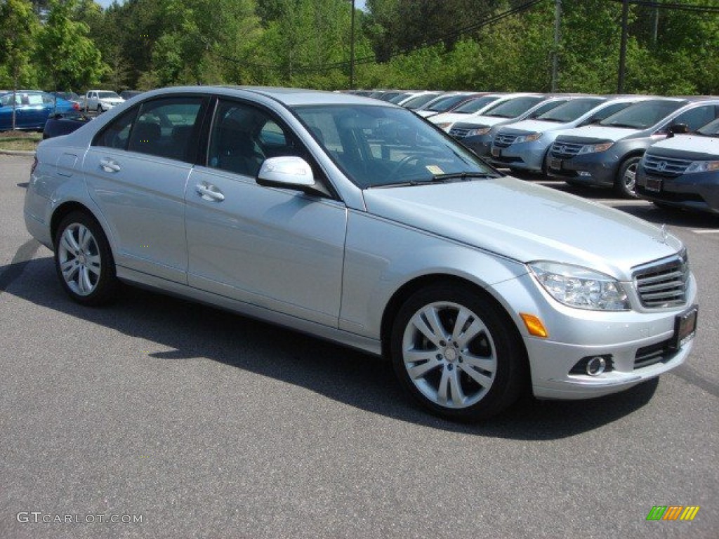 Iridium Silver Metallic 2008 Mercedes-Benz C 300 Luxury Exterior Photo #63979935