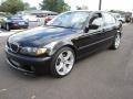 2004 Jet Black BMW 3 Series 330i Sedan  photo #3