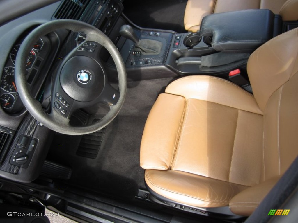 2004 3 Series 330i Sedan - Jet Black / Natural Brown photo #19