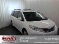 2012 Super White Toyota Sienna XLE  photo #1