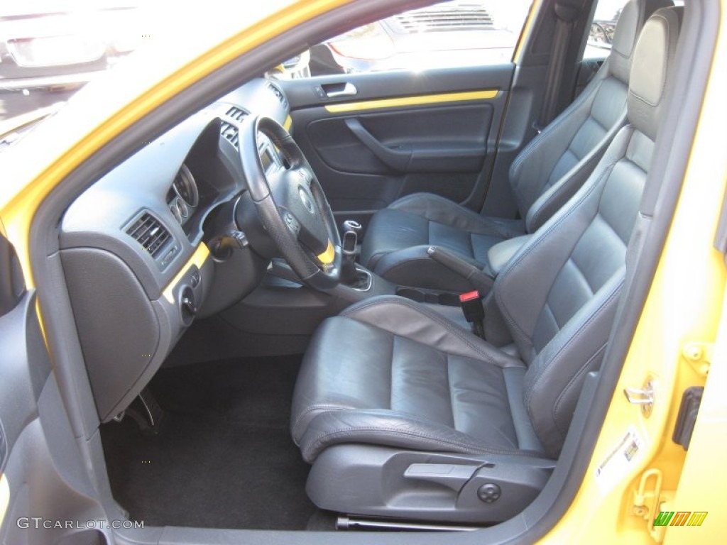 2007 Jetta GLI Fahrenheit Edition Sedan - Fahrenheit Yellow / Anthracite photo #17