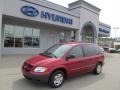 Inferno Red Tinted Pearl 2003 Dodge Caravan SE