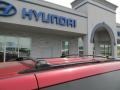 2003 Inferno Red Tinted Pearl Dodge Caravan SE  photo #5