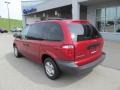 2003 Inferno Red Tinted Pearl Dodge Caravan SE  photo #6