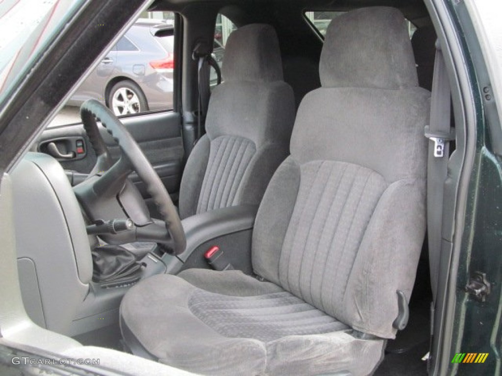 2002 Blazer LS 4x4 - Forest Green Metallic / Graphite photo #12
