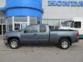 2008 Stealth Gray Metallic GMC Sierra 1500 SLE Extended Cab  photo #3