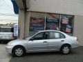 2001 Satin Silver Metallic Honda Civic LX Sedan  photo #3